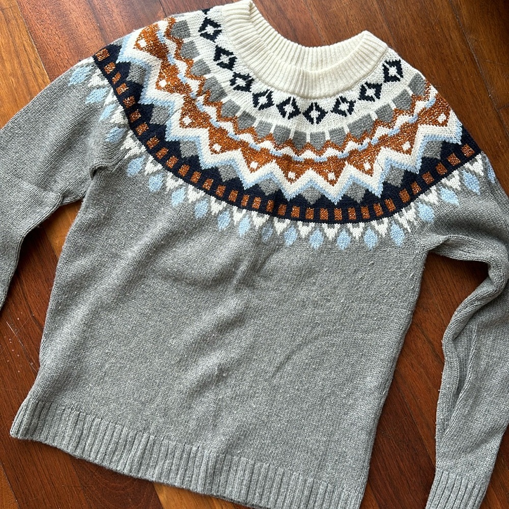 J Crew Fair Isle Sweater